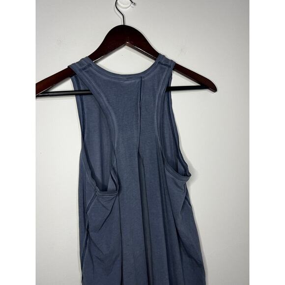 Lululemon All Tied Up Tank Washed Ink Blue - Picture 5 of 7